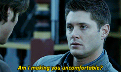 Not At All GIF - Uncomfortable Awkward Spn GIFs