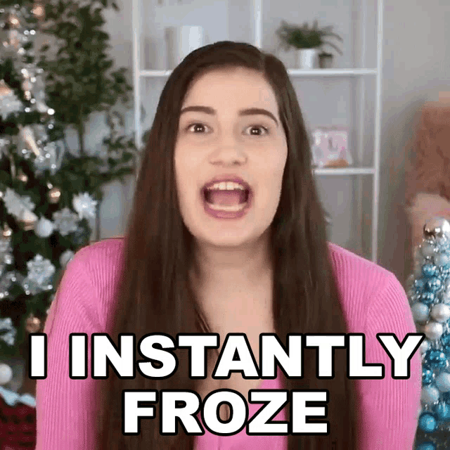 I Instantly Froze Marissa Rachel GIF - I Instantly Froze Marissa Rachel I Was Shook GIFs