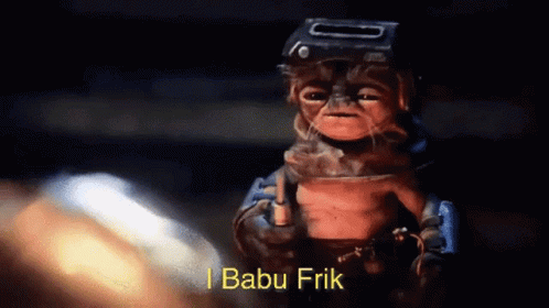 Star Wars Babu Frik GIF - Star Wars Babu Frik I Babu Frik GIFs