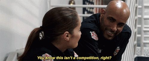 Station19 Robert Sullivan GIF - Station19 Robert Sullivan You Know This Isnt A Competition Right GIFs