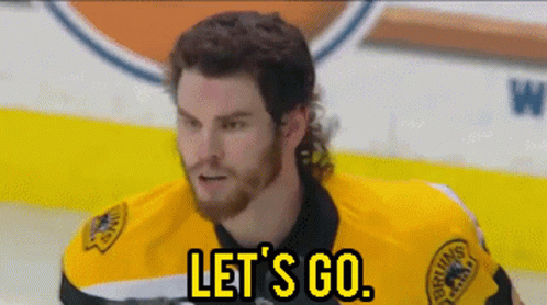 Adam Mcquaid Boston Bruins GIF - Adam Mcquaid Boston Bruins Lets Go GIFs