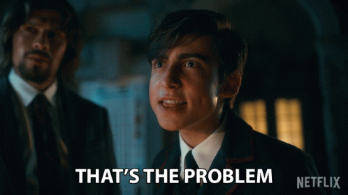 Thats The Problem Number Five GIF - Thats The Problem Number Five Aidan Gallagher GIFs