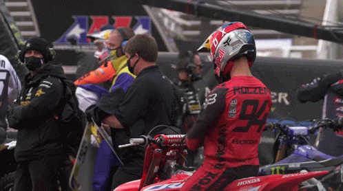 Warming Up Red Bull GIF - Warming Up Red Bull Supercross Racing GIFs