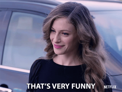 Thats Very Funny Efrat Dor GIF - Thats Very Funny Efrat Dor Michelle Wallace GIFs