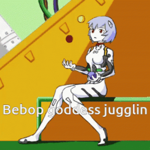 Bebop Bebop Goddess GIF - Bebop Bebop Goddess Jugglin GIFs
