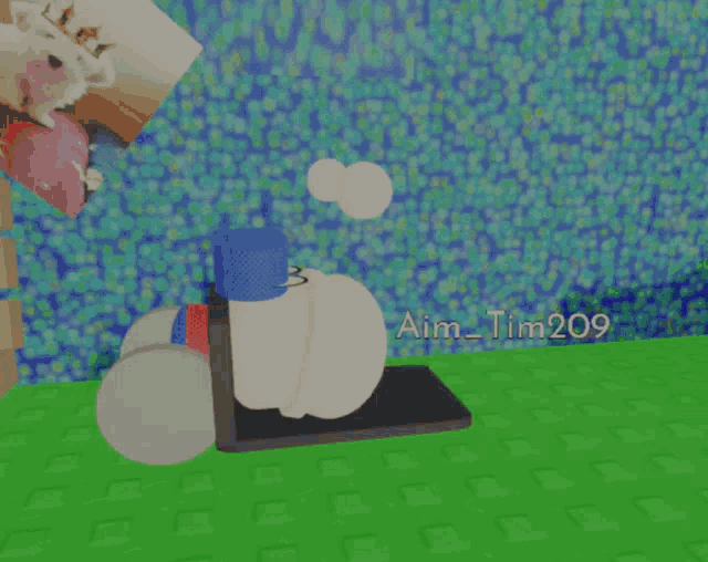a close up of a cartoon character 's pants with a red and blue stripe