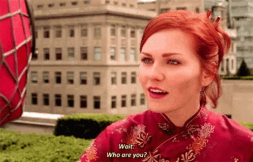 Spiderman Mary Jane GIF - Spiderman Mary Jane Who Are You GIFs
