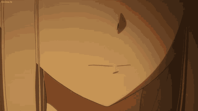 a close up of a person 's face with the word anime.tv visible in the upper right corner