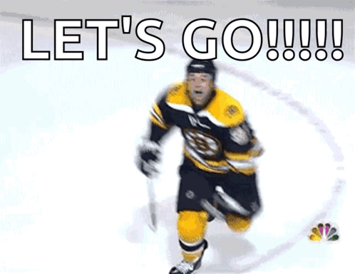 Boston Bruins Pumped GIF - Boston Bruins Pumped Lets Go GIFs