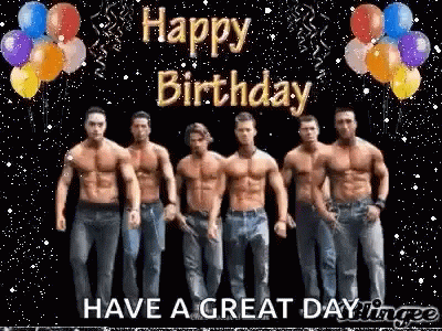 Happy Birthday Naked Men GIF - Happy Birthday Naked Men Magic Mike GIFs