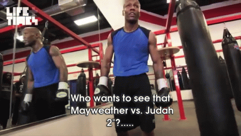 Who Wants To See Mayweather Vs. Judah 2?.... GIF - Floyd Mayweather Mayweather Boxing GIFs