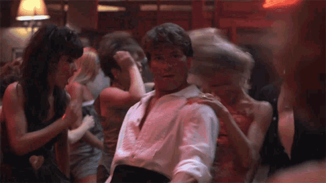 Dancing Patrick Swayze GIF - Dancing Patrick Swayze Johnny Castle GIFs