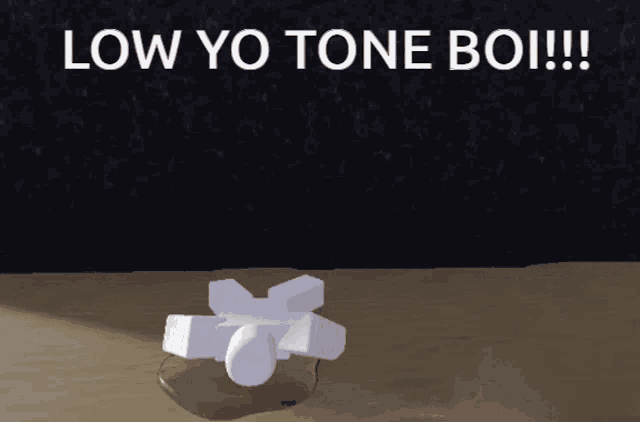 a picture of a snowflake with the words low yo tone boi