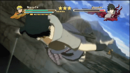Sasuke Voando Sasuke Soco GIF - Sasuke Voando Sasuke Soco Naruto Storm3 GIFs