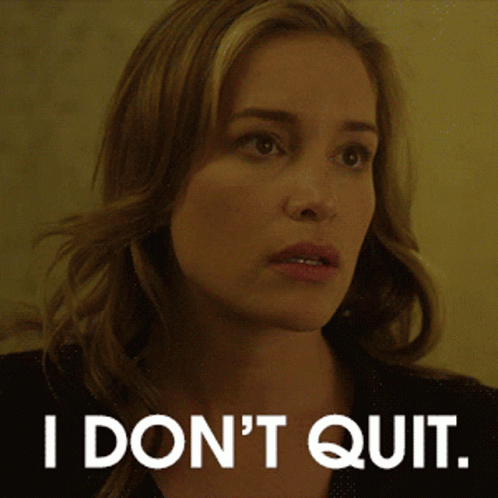 Covert Affairs I Dont Quit GIF - Covert Affairs I Dont Quit GIFs