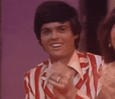 Donny Osmond Clapping GIF - Donny Osmond Osmond Clapping GIFs