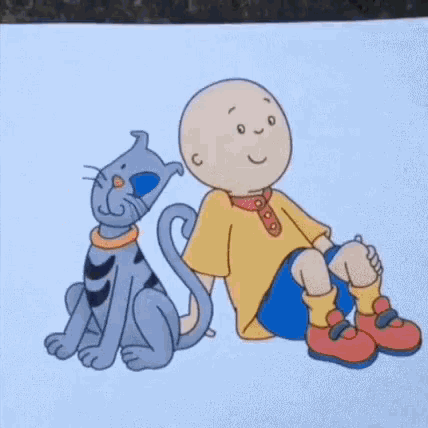 Hood Caillou GIF - Caillou Hood Caillou Caillou Grown Up GIFs