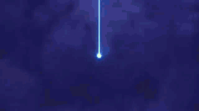 a computer generated image of a glowing object in the dark
