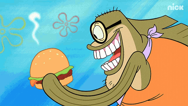 Im Taking Your Food Bubble Bass GIF - Im Taking Your Food Bubble Bass Spongebob Squarepants GIFs