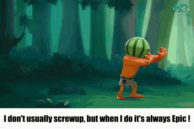 Screw Up Aum Animation GIF - Screw Up Aum Animation Andy Pirki GIFs