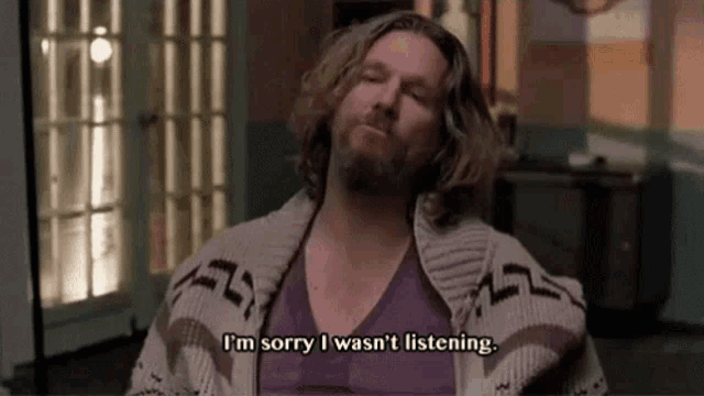 Ignoring Notlistening GIF