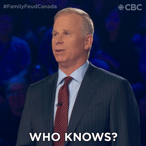 Who Knows Gerry Dee GIF - Who Knows Gerry Dee Family Feud Canada GIFs