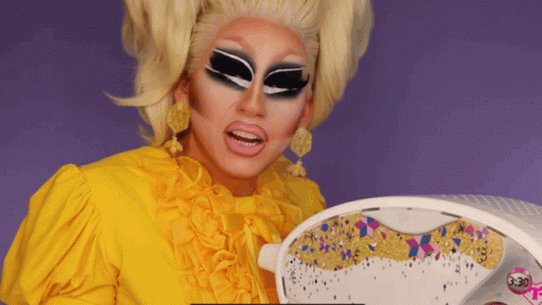 Trixie Mattel Working On It GIF - Trixie Mattel Working On It R Ight On Top Of That GIFs