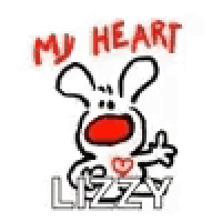 a cartoon dog with a red nose and a heart says `` beats for you '' .