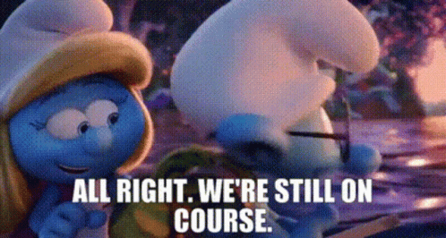 The Smurfs Brainy Smurf GIF - The Smurfs Brainy Smurf All Right GIFs
