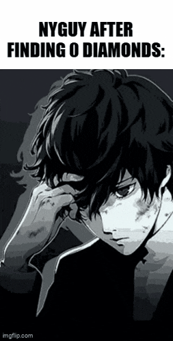 a black and white drawing of a boy with a sad look on his face .