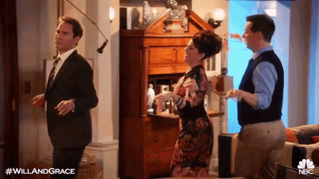 Cute Will And Grace GIF
