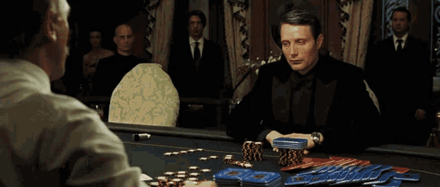 James Bond Casino Royale GIF - James Bond Casino Royale Poker GIFs