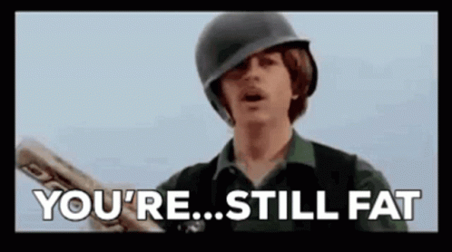Youre Still Fat The Benchwarmers GIF - Youre Still Fat The Benchwarmers David Spade GIFs