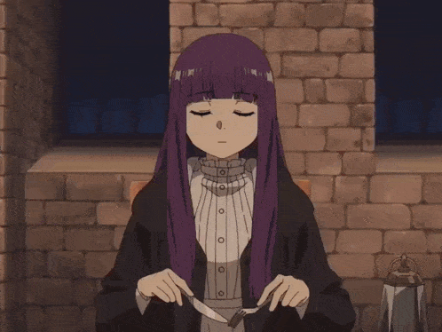 a person holding a fork over a piece of meat