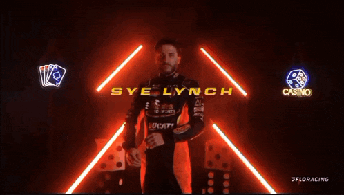 sye lynch is wearing a ducati jacket