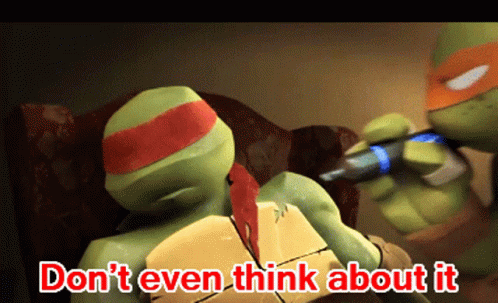 Tmnt Raphael GIF - Tmnt Raphael Dont Ever Think About It GIFs