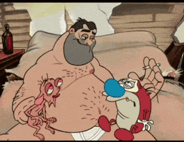 Ren And Stimpy Adults Party Cartoon GIF - Ren And Stimpy Adults Party Cartoon GIFs
