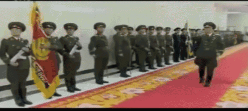 North Korea Kim Jong Un GIF - North Korea Kim Jong Un Military GIFs