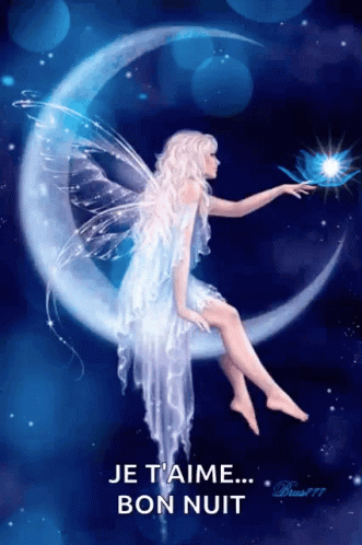 Fairy Moon GIF - Fairy Moon Sparkle GIFs