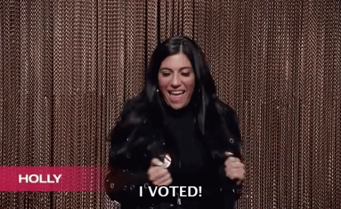 I Voted Dancing GIF - I Voted Dancing Happy GIFs