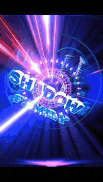 a purple and blue background with the word shift in the middle