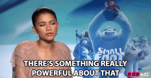 Theres Something Really Powerful About That Zendaya GIF - Theres Something Really Powerful About That Zendaya Popbuzz GIFs