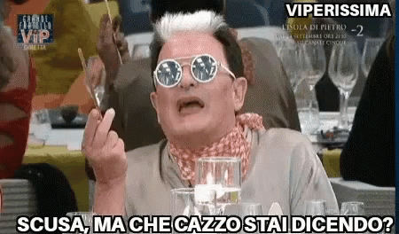 Ma Che Cazzo Stai Dicendo Scusa Ma Che Stai Dicendo GIF - Ma Che Cazzo Stai Dicendo Scusa Ma Che Stai Dicendo Malgioglio GIFs