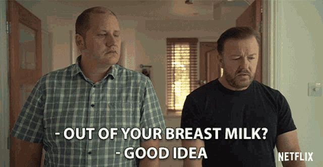 Out Of Your Breast Milk Good Idea GIF - Out Of Your Breast Milk Good Idea Weird GIFs