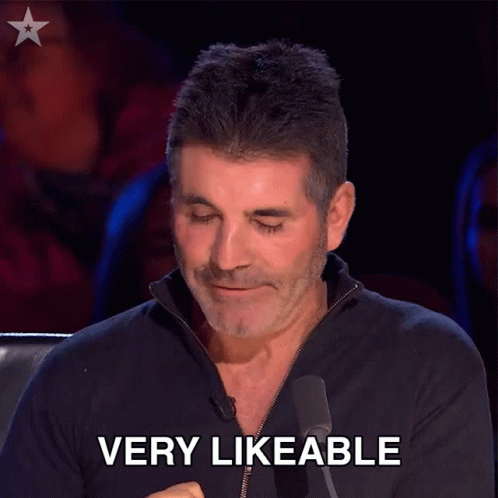 Very Likeable Simon Cowell GIF - Very Likeable Simon Cowell Britains Got Talent GIFs