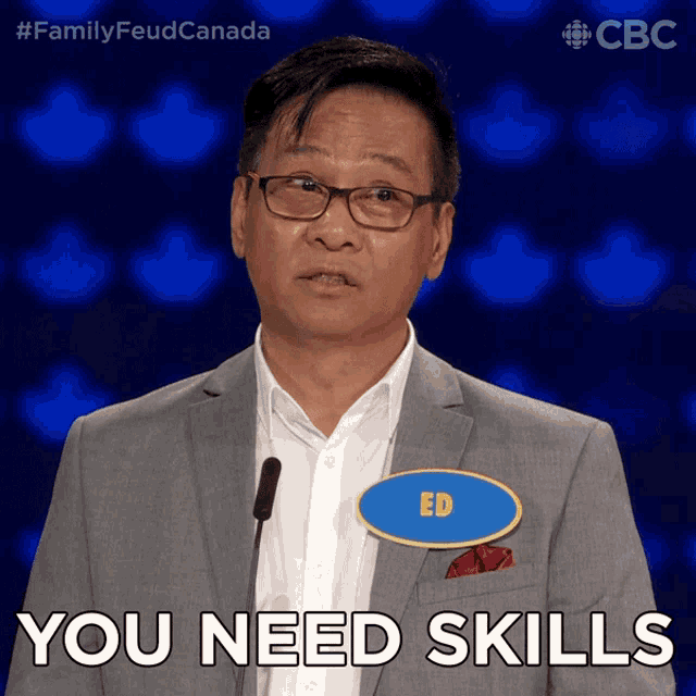 You Need Skills Family Feud Canada GIF