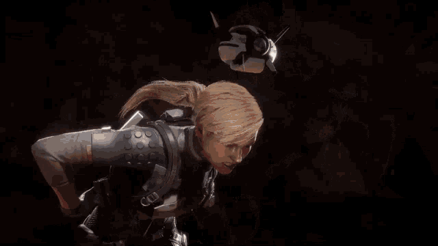 Cassie Cage Fatality GIF - Cassie Cage Fatality Nut Shot GIFs