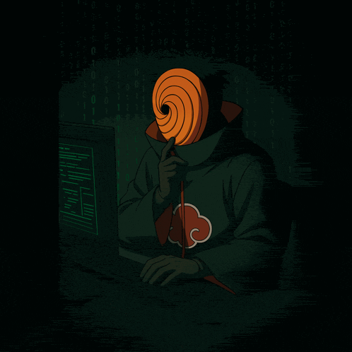 a person with a mask on their face is typing on a computer