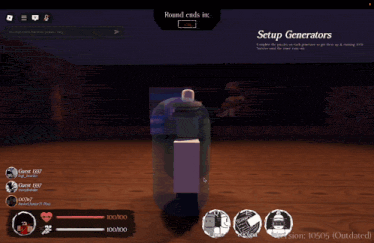 a screenshot of a video game that says round ends in 322