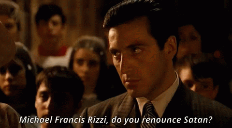 Al Pacino GIF - Al Pacino Do You Renounce Satan GIFs